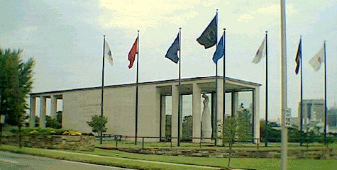 The Virginia War Memorial (SW View)